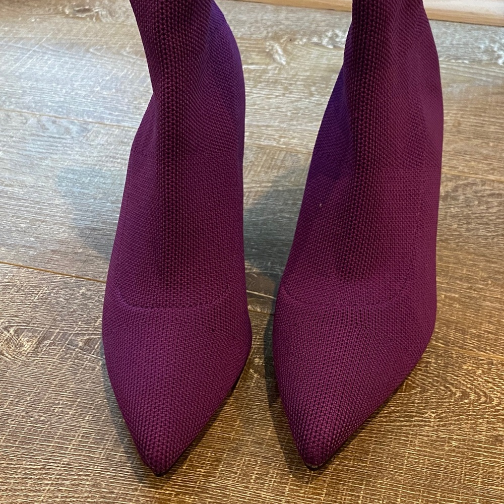 Purple Women's Ankle Boots - Picture 6 of 6